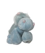 Ganz Lil Kinz Blue Hippo Plush Stuffed Animal No Code HS009 8.5&quot; - $14.89