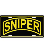 Sniper License Plate 6&quot; x 12&quot; - $13.66