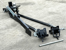 Trailer Towing Hitch Weight Distribution System Friction Balancer &amp; Sway... - $308.54