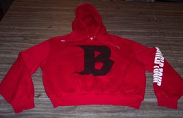 Womens Justin Bieber World Tour Crop Hoodie Hooded Sweatshirt Medium - £31.03 GBP