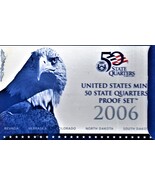 State Quarters U S Coins  2006 Mint 50 State Quarters Proof Set  Certifi... - $28.95