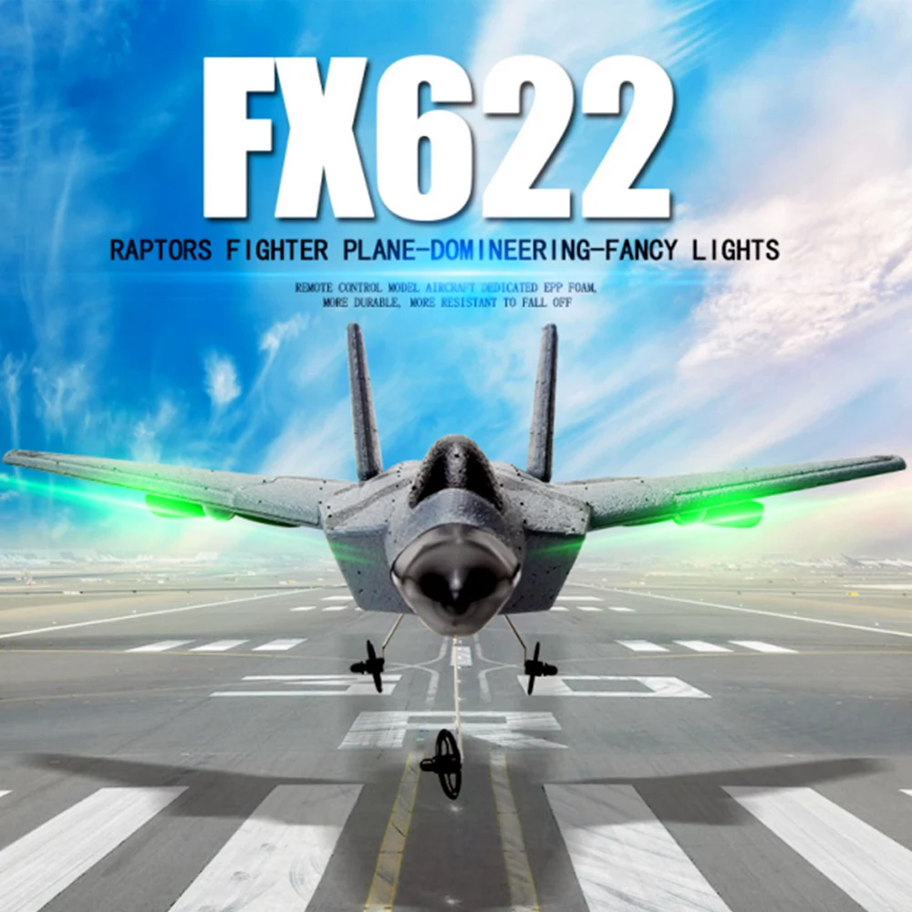 2.4G Radio Control Glider RC Foam Aircraft FX622 Plane Remote Control Fighter - £30.01 GBP+