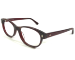 Prodesign denmark Gafas Monturas 1744 C.3834 Marrón Rojo Bocina Ojo de Gato - $74.43