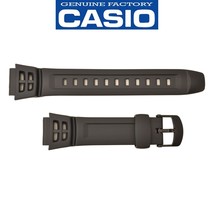 Genuine Casio G-SHOCK Watch Band Strap Tough Solar AQ-S800W Black Rubber - £13.54 GBP