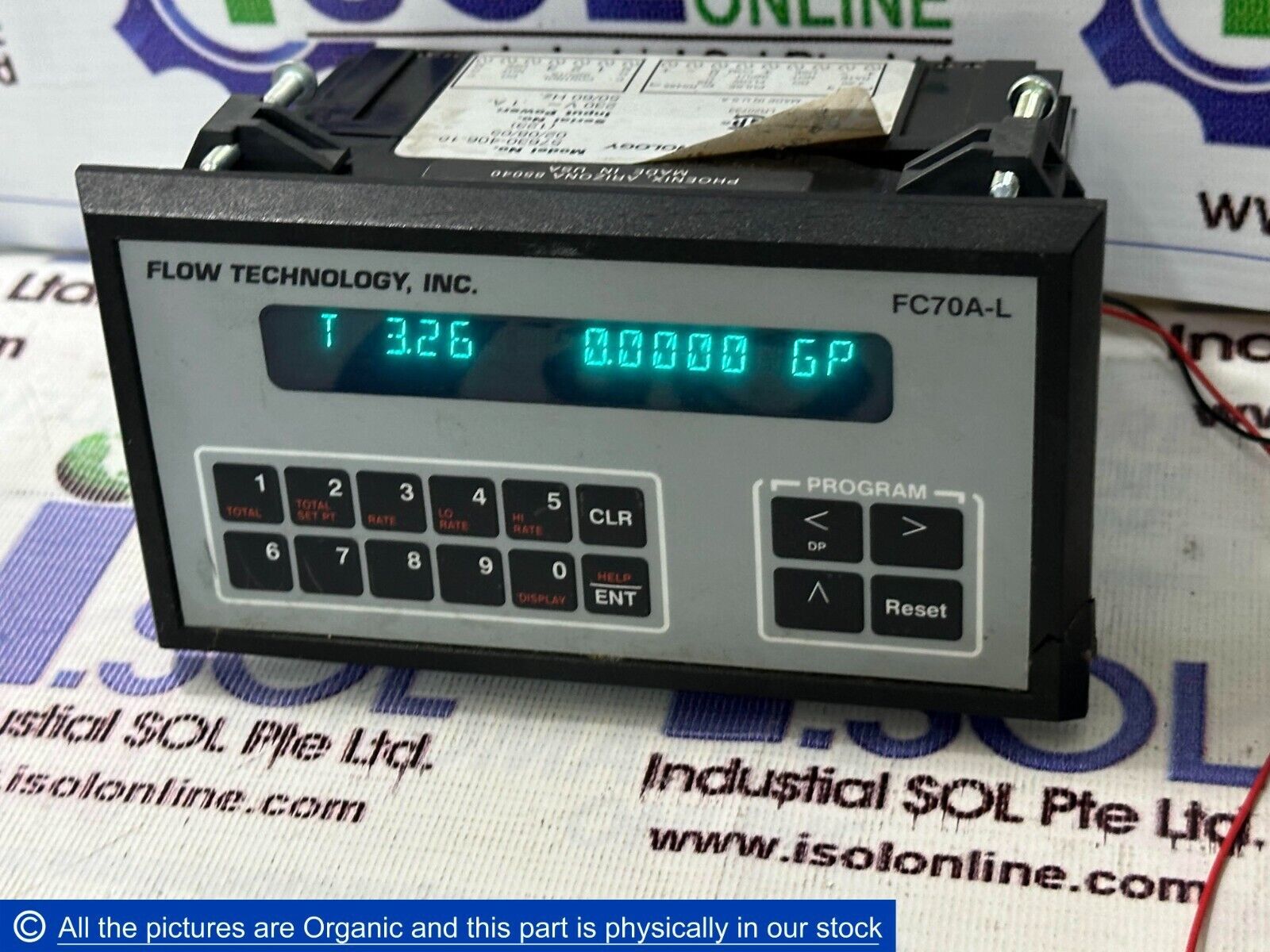 Flow Technology FC70A-L2-B0 Digital Flow Computer and Batch Controller F... - $2,199.00