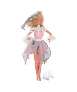 Vtg 1989 Barbie Ice Capades Doll Ice Skating Outfit Costume Pink Purple ... - €6,84 EUR