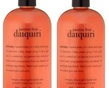 2Pack Philosophy Passion Fruit Daiquiri Shampoo + Shower Gel &amp; Bubble Ba... - $38.60