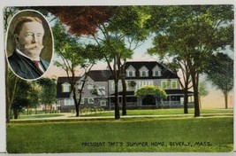 President Taft&#39;s Summer Home Beverly Massachusetts Postcard P5 - £10.35 GBP