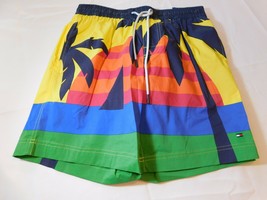 Tommy Hilfiger Men&#39;s Swim Trunks Board Shorts 6.5&quot; Inseam Size S small 7... - £34.41 GBP
