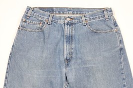 Vintage Y2K Levis 505 Mens 36x30 Distressed Regular Fit Straight Leg Denim Jeans - £46.74 GBP