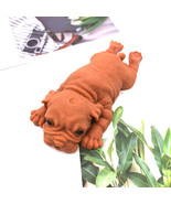 anti-stress soft silicone gel cute small milk dog squeeze toy - $185.18 MXN