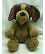 Build-A-Bear SOFT BROWN PUPPY DOG 10&quot; STUFFED ANIMAL Toy - £15.58 GBP