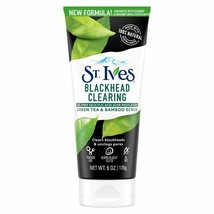 St. Ives Blackhead Clearing Face Scrub Green Tea 6.0 Oz - £11.85 GBP