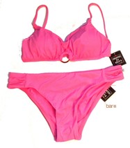 Bar III Pink Ring Top Bikini Swimsuit Size X-Large NWT $88 - £46.90 GBP