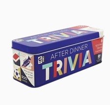 After Dinner Trivia Cards in a Tin--See Description - £7.83 GBP