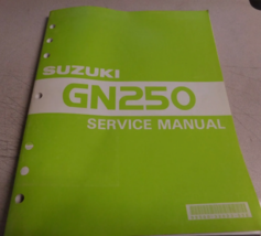 1982 1985 1983 1988 Suzuki GN250 Servizio Negozio Manual 99500-32023-03E OEM Z D - £43.24 GBP