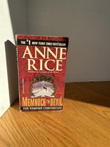 MEMNOCH THE DEVIL 4th in Vampire Chronicles by Anne Rice Paperback Book - $6.59