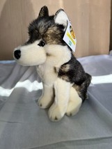 Douglas Bass Pro Shops Realistic Wolf Loup Plush Stuffed Animal NOS tags Rare - £19.42 GBP