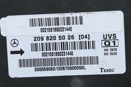 Mercedes A209 CLK320 CLK430 Convertible Top Control Module 2098205026 image 4