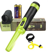 Green Fully Waterproof Lcd Display Pinpointing Gold Metal Detector With Led - £40.24 GBP