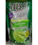 KLASS LIMON / LIME DRINK MIX - 14.1 OUNCES - FREE SHIPPING - £9.90 GBP