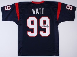JJ Watt Signed Texans Jersey JSA COA Autograph Houston J.J. Blue - £625.14 GBP
