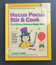 Hocus Pocus Stir and Cook, the Kitchen Science Magic Book by James Lewis - £9.64 GBP
