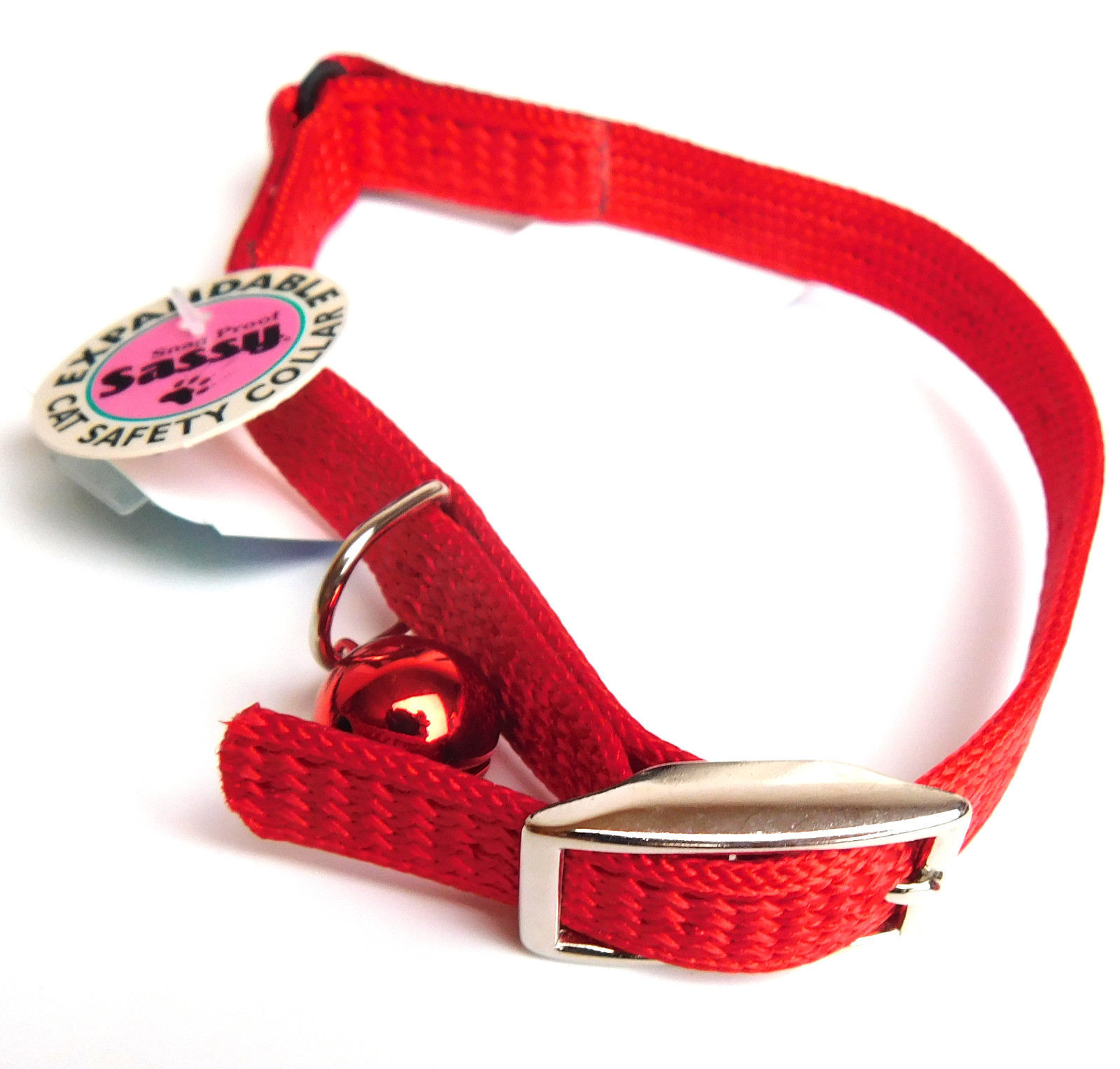 Cat Safety Collar Expandable Snag Proof "RED" Coastal Pet Products 9511s - £4.77 GBP