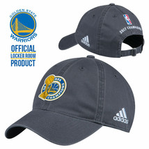 Golden State Warriors Adidas 2017 NBA 5X Basketball Champions Slouch Cap Dad Hat - £12.64 GBP
