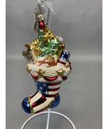 Radko “Freedom’s Wings” + “Gifts Of Freedom” Christmas Ornaments/ Damaged - $291.96 MXN