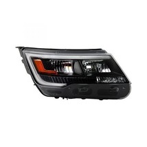 Headlight For 2016-18 Ford Explorer Sport Right Side Black Housing With ... - $906.15