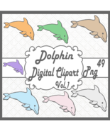 Dolphin Digital Clipart Vol.1 - £0.98 GBP