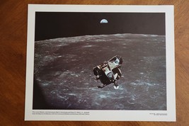 Vintage NASA 11x14 Photo/Print 69-HC-861 Lunar Module w/ Armstrong &amp; Aldrin - $12.00