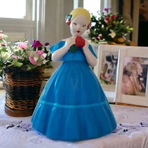 Holland Mold Rosie Figure Vintage Girl In Dress Shabby Decor Cottagecore Ceramic - £12.64 GBP