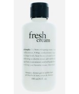 Philosophy Fresh Cream Shampoo, Bath &amp; Shower Gel 6 fl oz New Sealed - $275.62 MXN