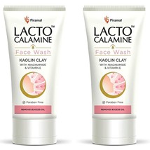 Lacto Calamine Face Wash with Kaolin Clay for Oily Skin, 100ml (Pack of 2) - $15.04