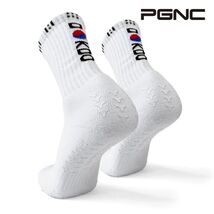 PGNC Korea Unisex Sports Crew Socks Anti-Slip Training Badminton Sock 1p... - $23.31