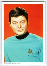 1977 Star Trek Dr. Leonard 'Bones' McCoy Chrome Postcard Paramount - $5.66