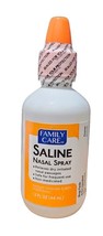 Family Care Saline Nasal Spray 1.5 oz. - £5.52 GBP