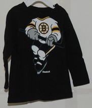 Reebok NHL Licensed Boston Bruins Black 18 Month Baby Long Sleeve Shirt image 1