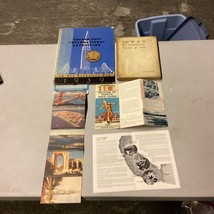 1939 Golden Gate Exposition Book W/ 16 Lithographs &amp;The Wonderful Year 1909 Book - $13.36