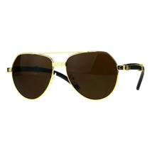 Wood Buffs Pilot Sunglasses Flat Top Unisex Fashion UV400 - £10.90 GBP