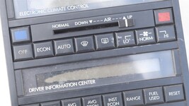 Cadillac Allante OEM Radio CD Cassette AC Climate Control **SALVAGE FOR PARTS** image 7