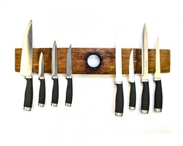 Wine Barrel Magnetic Knife Rack - Ganivet - Made from retired Napa wine barrels - £77.44 GBP