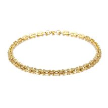 Chic 18K Gold Plated Stainless Steel Chain Bracelet Necklace Set: Fashio... - £20.44 GBP+