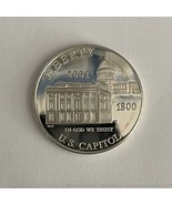 2001-P  &quot;Capitol Visitor Center&quot; Commemorative Silver Dollar - £56.12 GBP