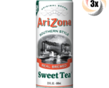 3x Cans Arizona Sweet Tea Southern Style Natural Flavor 23oz ( Fast Ship... - £16.52 GBP