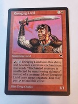 MTG Magic The Gathering Card Enraging LicidSummon Licid 1/1 {1}{R} Tempest  - €3,40 EUR