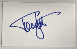 Tommy Lee Autographed Signed 3x5 Index Card &quot;Motley Crue&quot; - £20.93 GBP