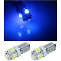 (2) Blue 5-LED Dash Indicator Instrument Panel Cluster Gauges Light Bulb... - £7.03 GBP